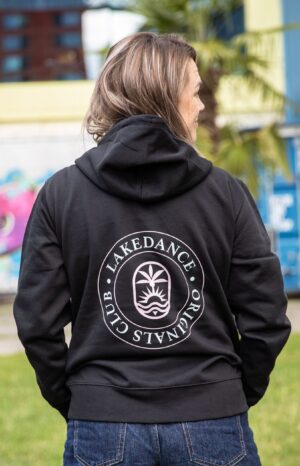 Lakedance Zip-up Hoodie | Unisex | Zwart 2025